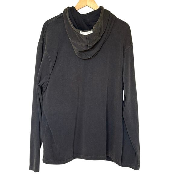 Nike Men's Sportswear Heritage Essentials Knit Pullover Hoodie Black XL - Picture 2 of 11